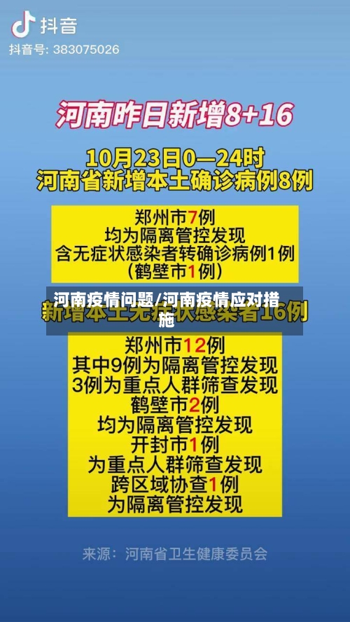 河南疫情问题/河南疫情应对措施