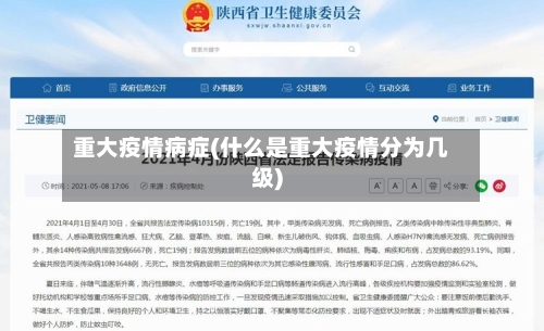 重大疫情病症(什么是重大疫情分为几级)-第1张图片