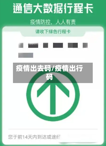 疫情出去码/疫情出行码