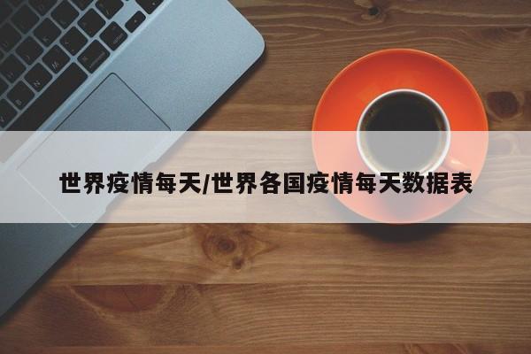 世界疫情每天/世界各国疫情每天数据表